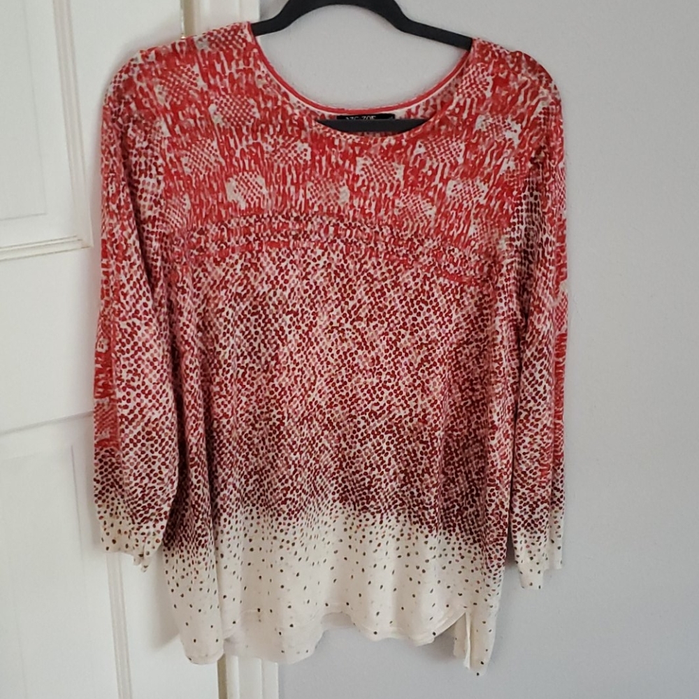 Nic+Zoe 3/4 sleeve top.